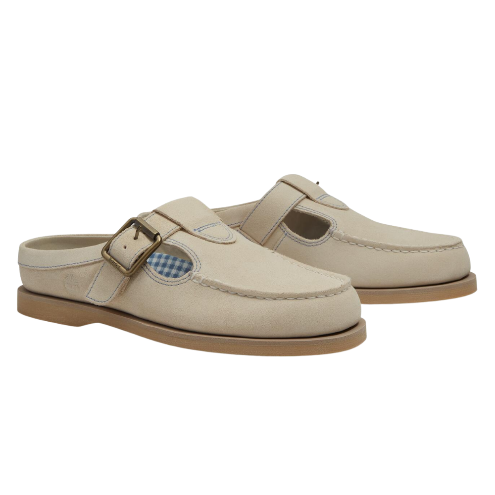 Classic Boat clogs - Light Beige Suede